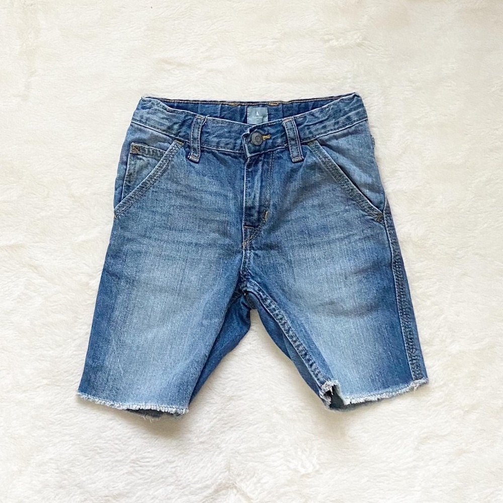 Baby Gap raw hem denim shirts 5 years